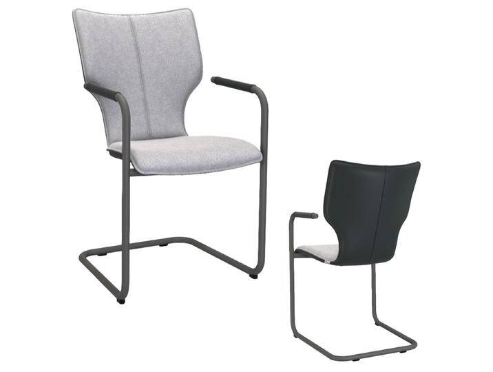 Bert Plantagie Esszimmerstuhl Joni Freischwinger 724A oder 727A mit Armlehnen und Bi-Color-Polsterung Gestellform Gestellausführung und Bezug wählbar Bert Plantagie Esszimmerstuhl Joni Freischwinger 724A oder 727A mit Armlehnen und Bi-Color-Polsterung Gestellform Gestellausführung und Bezug wählbar von bert-plantagie