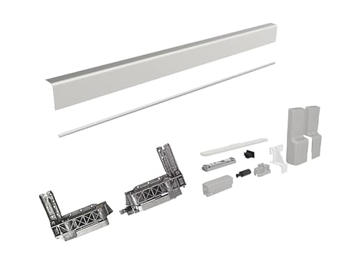 beschlagswelt Ott GU PSK Reparatursatz 966/200 verschiedene Farben (1540mm DIN-Rechts, silber EV1) von beschlagswelt Ott