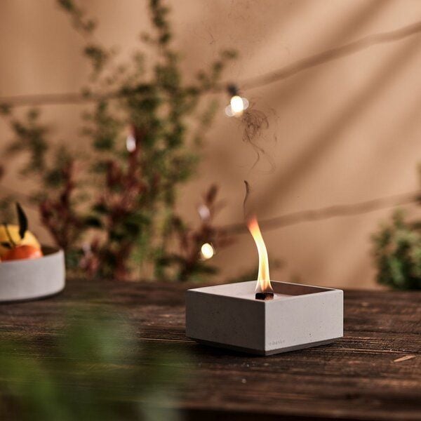 Betonfeuer® Beske-Manufaktur ´Meru´ M Dauerdocht Kerzenwachsrecycling von beske