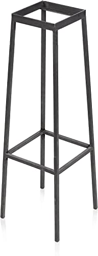 beske-Manufaktur | Handgeschweißter Ständer aus Stahl für Betonfeuer® | Ständer für Betonfeuer 'Kea' (13x13x13cm) | Höhe 60cm | 100% Handarbeit 'Made in Germany' von beske