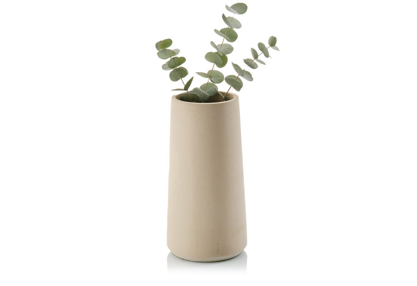 beske Tischvase Betonvase ‘Eiskar Magna’ (12cm, h30cm) in 5 Farben, Farbige Betonvase aus der Beske-Manufaktur von beske