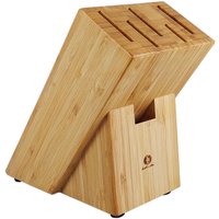 standfester Messerblock Für 5 Messer Mit Großen Klingen, Spitzenqualität & Design Aus Nachhaltigem Bambusholz, 1, 65 Kg von bestbambus