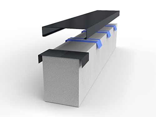 Alu-Mauerabdeckung Komplettsystem - Abdeckung 2,0 m inkl. 3x Schnapphalter und 1x Stoßblech - Größe: XXL, Farbe: Anthrazit RAL 7016 Alu-Mauerabdeckung Komplettsystem - Abdeckung 2,0 m inkl. 3x Schnapphalter und 1x Stoßblech - Größe: XXL, Farbe: Anthrazit RAL 7016 von bestell-dein-Blech