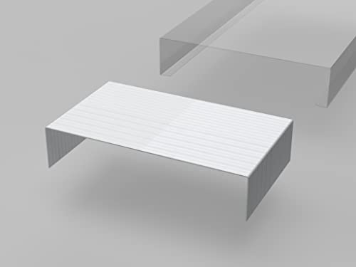 Alu-Mauerabdeckung Komplettsystem - Stoßblech - Größe: XL, Farbe: Weiß RAL 9016 Alu-Mauerabdeckung Komplettsystem - Stoßblech - Größe: XL, Farbe: Weiß RAL 9016 von bestell-dein-Blech