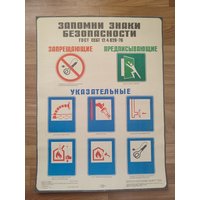 Sicherheit Original Poster Im Garagenstil, Retro-Schilder, Verkehrsschilder, Verkehr Sicherheit Original Poster Im Garagenstil, Retro-Schilder, Verkehrsschilder, Verkehr von bestervintage