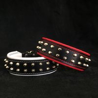 Bestia Rocky Nietenhalsband Für Kleine, Mittelgroße Und Große Hunde. 5 cm Breit. 100% Leder, . Weich Gepolstert. Handgefertigt in Europa Bestia Rocky Nietenhalsband Für Kleine, Mittelgroße Und Große Hunde. 5 cm Breit. 100% Leder, . Weich Gepolstert. Handgefertigt in Europa von bestiadoggear