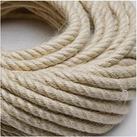 Sisal Seil Sisalseil Ø 6, 8, 10 Mm - 220M Minitrossen Unbehandelt Kratzbaumseil von bestrope24