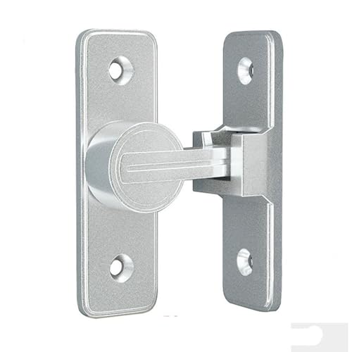 Betensh Schiebetürschloss 90-Grad-Flip-Türschlossschraube Scheunentor Rechtwinkliges Schloss Riegelriegel Nockenschloss,Sand-Silber Betensh Schiebetürschloss 90-Grad-Flip-Türschlossschraube Scheunentor Rechtwinkliges Schloss Riegelriegel Nockenschloss,Sand-Silber von betensh