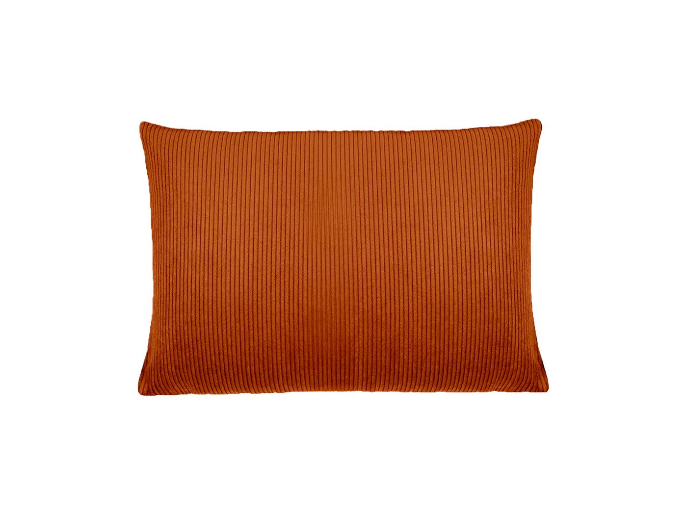 beties Kissenbezug HYggelig No.1, (1 Stück), Samtcord Kissenbezug ca. 25x35 cm Hygge Style rost-rot von beties