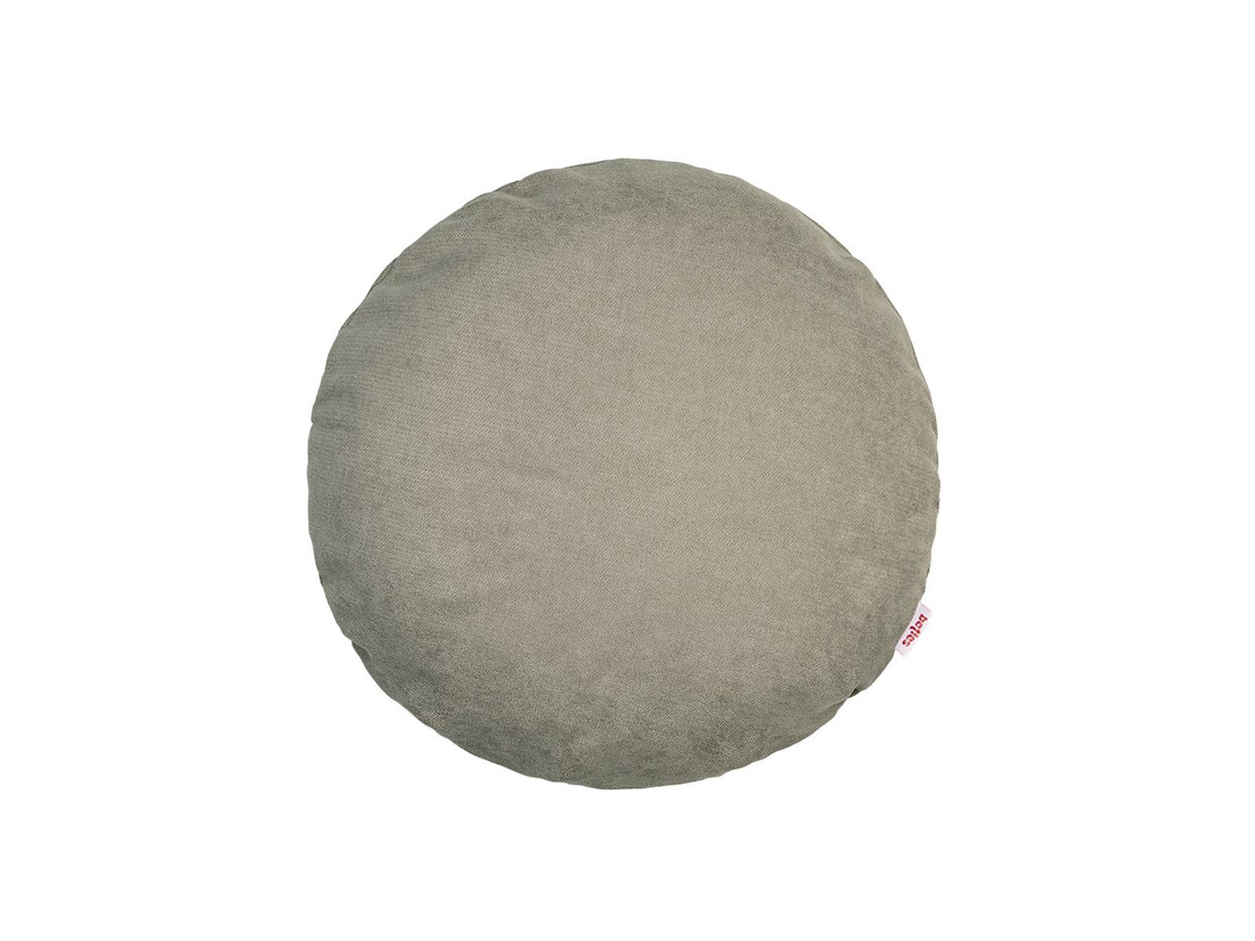 beties Kissenhülle FarbTon, (1 Stück), Chenille-Haptik in Raumausstatter Qualität rund ca. 40 cm greig-taupe von beties