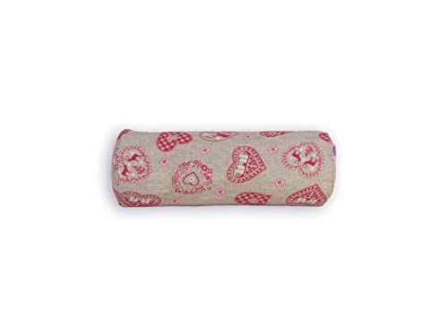 beties Alpen Hütte Nackenrollenbezug ca. 15x40 cm Kissenbezug Kopfkissenbezug Sofakissen Nackenrollenbezug in beige-rot beties Alpen Hütte Nackenrollenbezug ca. 15x40 cm Kissenbezug Kopfkissenbezug Sofakissen Nackenrollenbezug in beige-rot von beties