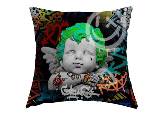beties Kissenbezug Cupido ca. 45x45 cm Wende-Kissenhülle abstrakter Kunstdruck auf Gobelin POP-Art auf Sofakissen Bezug – WoW Begeisterung! Beliebter Trend NEU interpretiert beties Kissenbezug Cupido ca. 45x45 cm Wende-Kissenhülle abstrakter Kunstdruck auf Gobelin POP-Art auf Sofakissen Bezug – WoW Begeisterung! Beliebter Trend NEU interpretiert von beties