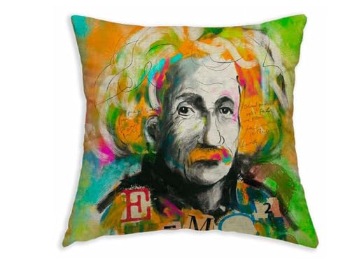 beties Kissenbezug Einstein ca. 45x45 cm Wende-Kissenhülle abstrakter Kunstdruck auf Gobelin POP-Art auf Sofakissen Bezug – WoW Begeisterung! Beliebter Trend NEU interpretiert beties Kissenbezug Einstein ca. 45x45 cm Wende-Kissenhülle abstrakter Kunstdruck auf Gobelin POP-Art auf Sofakissen Bezug – WoW Begeisterung! Beliebter Trend NEU interpretiert von beties