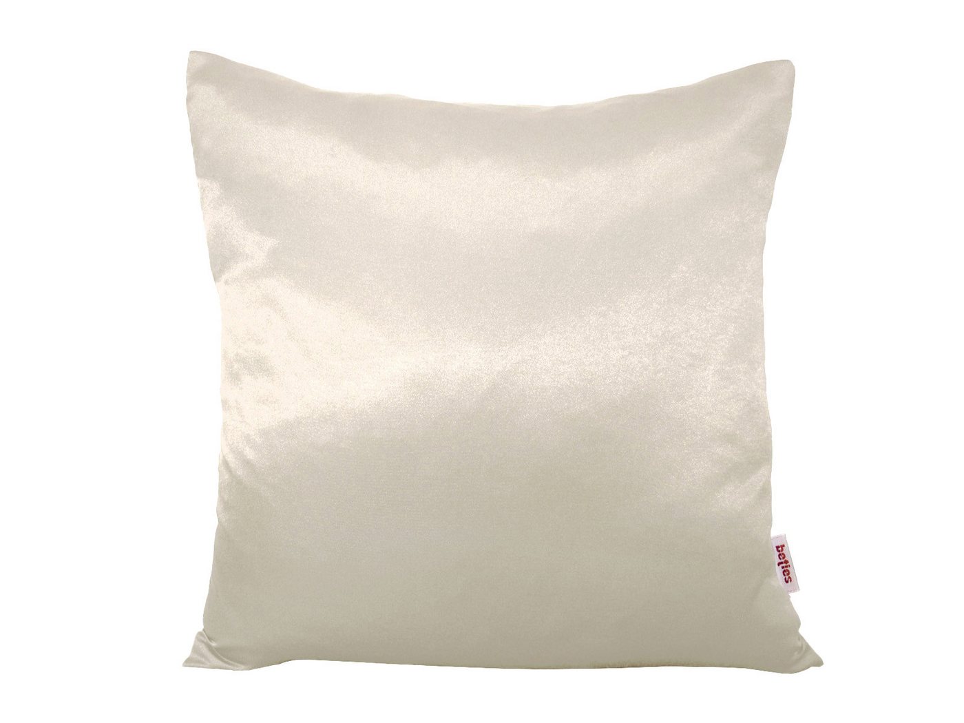 beties Kissenbezug Glanz Satin, (1 Stück), 40x40 cm champagner-beige von beties