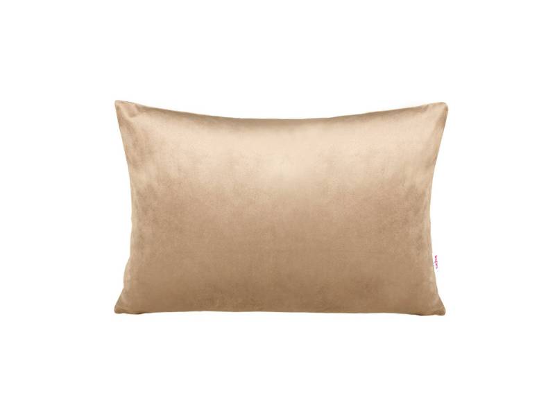 beties Kissenbezug Samt&Sonders, (1 Stück), kleine Samt Kissenhülle ca. 25x35 cm braun-beige von beties