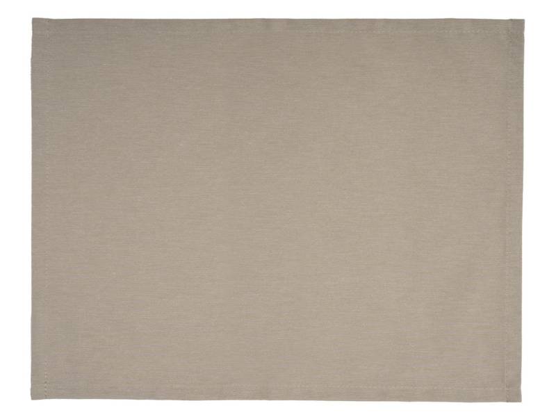 beties Platzset Wunschton, (1-St., 1 Stück), Tischset ca. 35x45 cm, unifarben, einfarbig taupe von beties
