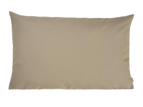 beties „Wunschton“ Kissenhülle ca. 30x50 cm Kissenbezug Sofa Couch Kissen Überzug – EIN idealer Uni Begleiter (Taupe) von beties