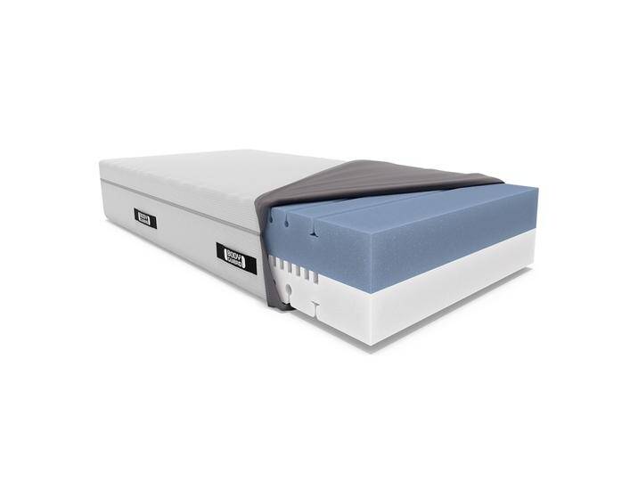 Die bett1.de Boxspring Matratze - 28 cm hoch, ohne Metall-Federn, aus 100% Vollschaum, Härtegrad weich/fester, 100x200 von bett1.de