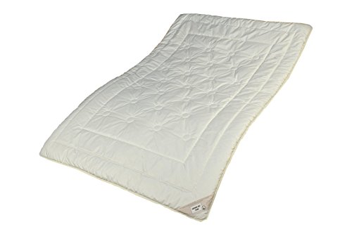 Betten-Traum-Land Extra LEICHTE Sommerdecke Zirbe Alpenwunder Bio Wellness KBA/kbT extra Leichtsteppbett Sommer ab 500 gr. (155 x 220 cm) von Betten-Traum-Land