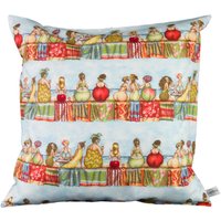 Kissenhülle - Kissenbezug Fruit Ladies Früchte Obst Damen Strand Meer Hellblau Rot Bunt 40 cm X 100% Baumwolle Hotelverschluss Kissenhülle - Kissenbezug Fruit Ladies Früchte Obst Damen Strand Meer Hellblau Rot Bunt 40 cm X 100% Baumwolle Hotelverschluss von bettinabruder