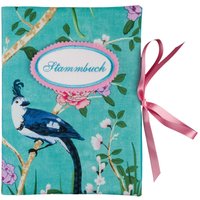 Sammelmappe Din A5 - Stammbuch 20 Sichthüllen Vogel Blumen Mint Rosa Türkis Petrol Mappe Mit Namen Hochzeit von bettinabruder