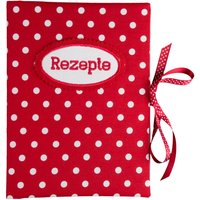 Sammelmappe Din A5 - Stammbuch Rezepte 20 Sichthüllen Punkte Rot Weiß Streifen Mappe Mit Namen Hochzeit von bettinabruder