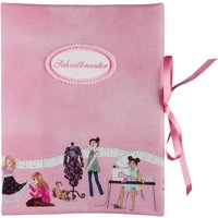 Schnittmustermappe - Sammelmappe Din A4 30 Sichthüllen Schnittmuster Nähen Schneiderei Rosa Bunt Mappe Mit Namen von bettinabruder