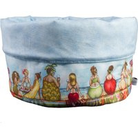 Stoffkorb Utensilo Xxl Brotkorb Fruit Ladies Früchte Obst Damen Strand Meer Hellblau - Ø Ca. 23 cm Stoffkorb Utensilo Xxl Brotkorb Fruit Ladies Früchte Obst Damen Strand Meer Hellblau - Ø Ca. 23 cm von bettinabruder