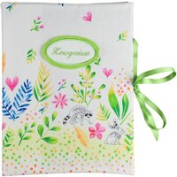 Zeugnismappe - Sammelmappe Din A4 30 Sichthüllen Blumenwiese Tiere Weiß Rosa Grün Schleife Mappe Mit Namen Zeugnismappe - Sammelmappe Din A4 30 Sichthüllen Blumenwiese Tiere Weiß Rosa Grün Schleife Mappe Mit Namen von bettinabruder
