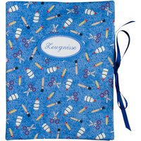 Zeugnismappe - Sammelmappe Din A4 30 Sichthüllen Schule Stifte Pinsel Schere Punkte Blau Weiß Bunt Mappe Mit Namen Zeugnismappe - Sammelmappe Din A4 30 Sichthüllen Schule Stifte Pinsel Schere Punkte Blau Weiß Bunt Mappe Mit Namen von bettinabruder