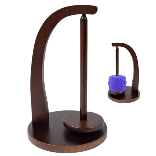 Garnkugelhalter, drehbarer Magnetfadenhalter aus Holz, Garn- und Garnhalter aus Holz, Garnhalter für Stricken und Häkeln, platzsparender Garnhalter für Stricken und Häkeln Garnkugelhalter, drehbarer Magnetfadenhalter aus Holz, Garn- und Garnhalter aus Holz, Garnhalter für Stricken und Häkeln, platzsparender Garnhalter für Stricken und Häkeln von bevog