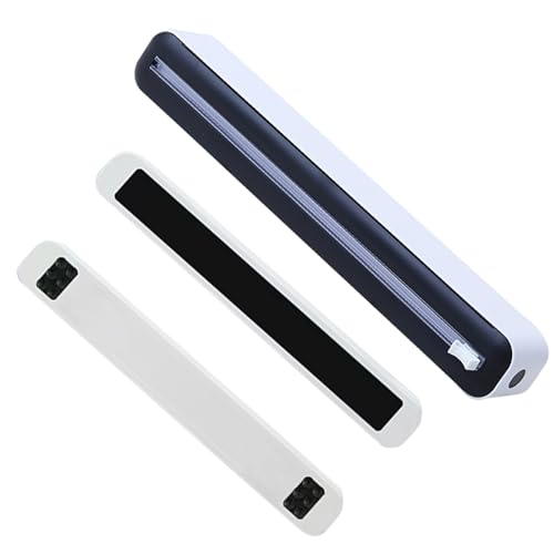 Magnetischer Folienspender, doppelte elastische Schlaufe, Frischhaltefolienspender mit Schneider, robuster Frischhaltefolie, Folienspender, Frischhaltefolienspender von bevog