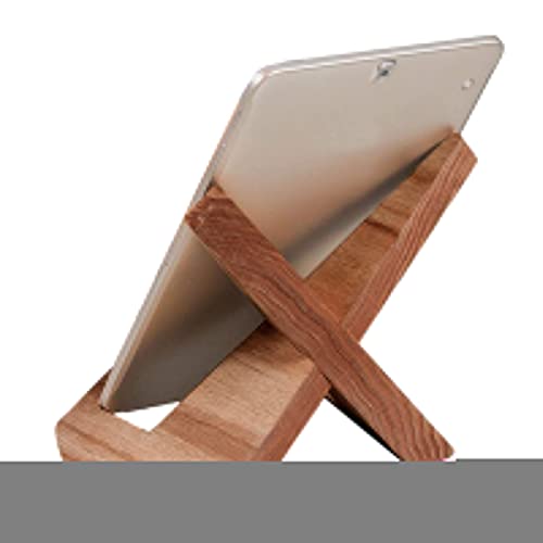 bevog Kochbuchständer, Rezeptbuchhalter aus Holz, handgefertigt, für Display – Rezeptbuchhalter, Dokumentenhalter für Küche, Tablet und Büro von bevog