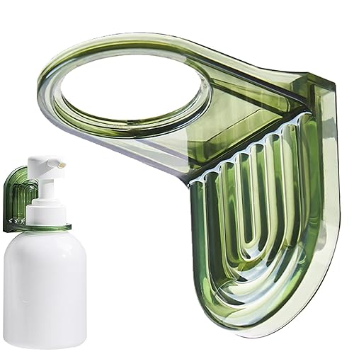 bevog Sprühflaschenbügel, Wandhaken für Shampoospender, Haken für Duschgel, selbstklebend, Haken für Badezimmer- und Badezimmer-Lotion von bevog