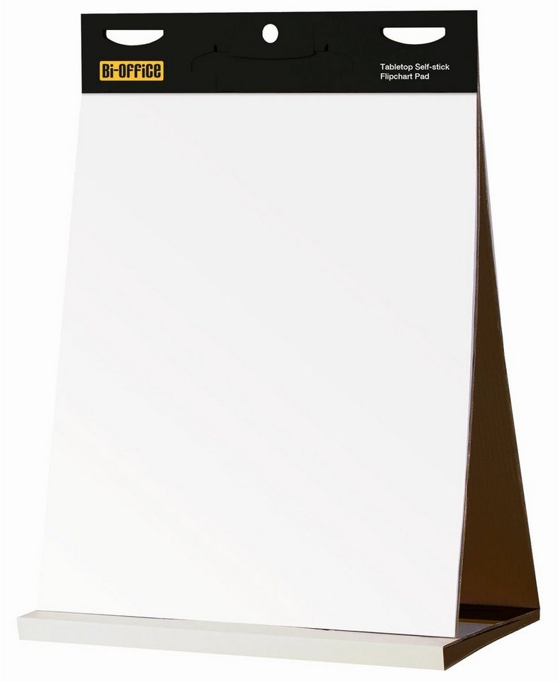 bi-office Magnettafel Flipchartblock Earth Tischmodell blanko 585 x 50 cm weiß(P) von bi-office