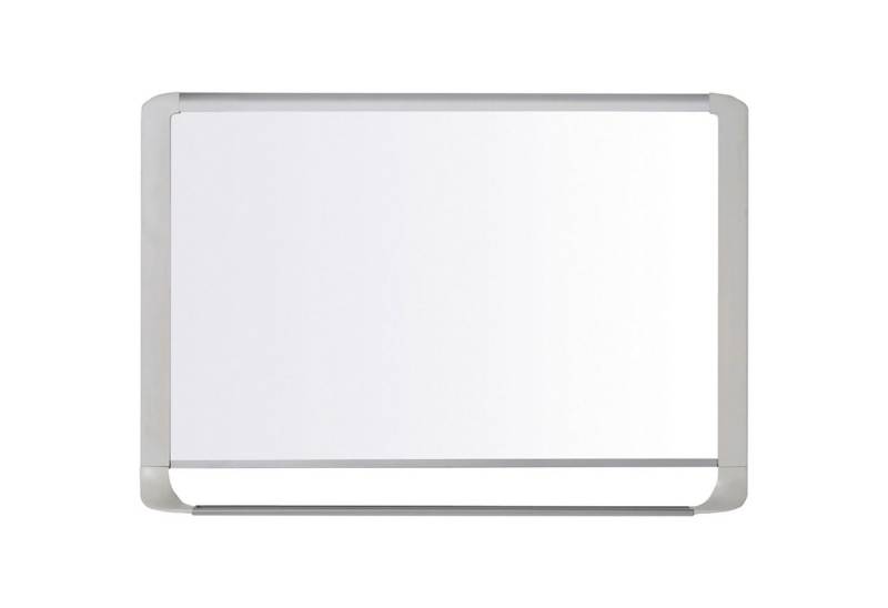 bi-office Magnettafel Whiteboard Shiny Grey MVI270406 emailliert 180x120cm von bi-office