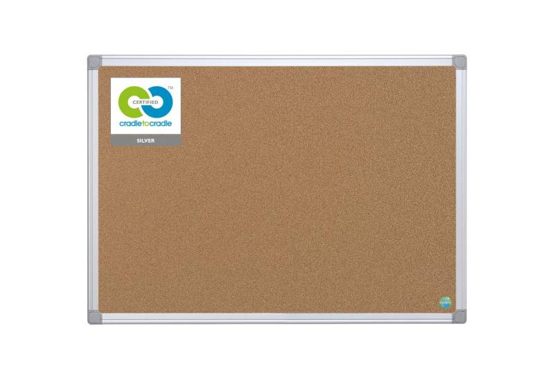 bi-office Pinnwand Korktafel Earth CA211790 240x120cm Aluminiumrahmen von bi-office