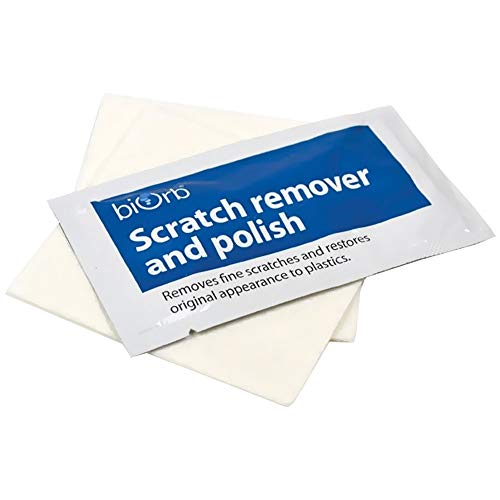 biOrb 46026 Kratzerentferner Set - Politur Set, Einsatz an Außen- und Innenseite von biOrb-Aquarien, entfernt Kratzer und Verunreinigungen von biOrb