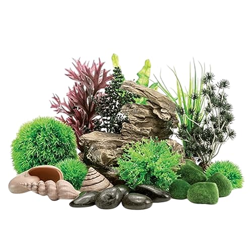 biOrb 86386 Decor Set Rock valley - Aquarien-Dekoration, für alle FLOW und CUBE Aquarien von biOrb