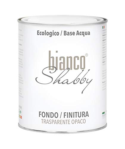 bianco Shabby Hintergrund/Finish transparent matt für Chalk Paint (1 Litre) von bianco Shabby