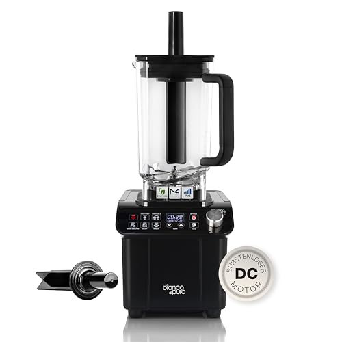 Hochleistungsmixer Gusto PRO mit bürstenlosem DC-Motor 1.000 Watt Leisung 4,27 PS Smoothie Maker Eis Crushed Ice - bianco di puro® von bianco di puro