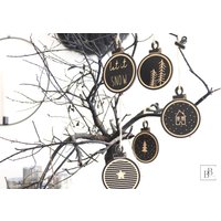 Weihnachtsanhänger Aus Holz, Weihnachtsdekoration, Weihnachtsbaumschmuck, Christbaumkugeln Weihnachtsanhänger Aus Holz, Weihnachtsdekoration, Weihnachtsbaumschmuck, Christbaumkugeln von bibdecofieber