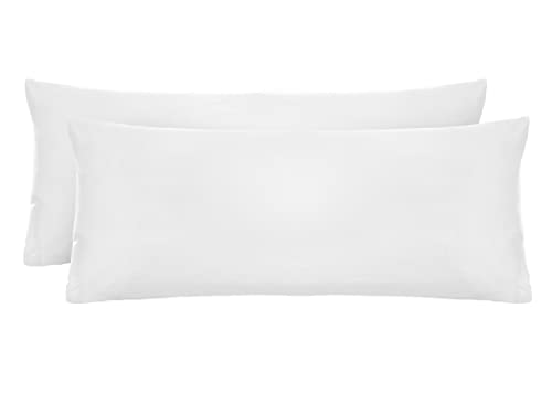 biberna Feinjersey-Kopfkissenbezug 0077144 weiß 2X 40x60 cm von biberna