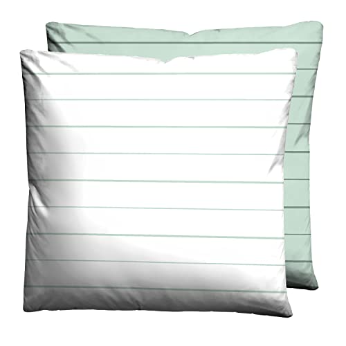 biberna 0636044 Mix & Match Kopfkissenbezug Mako-Baumwoll-Satin 1x 80x80 cm, Mint biberna 0636044 Mix & Match Kopfkissenbezug Mako-Baumwoll-Satin 1x 80x80 cm, Mint von biberna