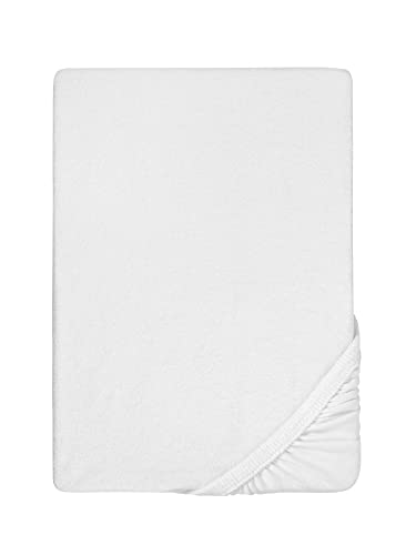 biberna Frottee-Stretch-Spannbetttuch 0012344 weiß 1x 90x190 cm - 100x200 cm biberna Frottee-Stretch-Spannbetttuch 0012344 weiß 1x 90x190 cm - 100x200 cm von Biberna