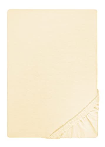 biberna Jersey-Spannbetttuch 0077155 gelb 1x 90x190 cm - 100x200 cm biberna Jersey-Spannbetttuch 0077155 gelb 1x 90x190 cm - 100x200 cm von biberna