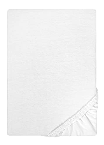 biberna Jersey-Spannbetttuch 0077155 weiß 1x 90x190 cm - 100x200 cm biberna Jersey-Spannbetttuch 0077155 weiß 1x 90x190 cm - 100x200 cm von biberna