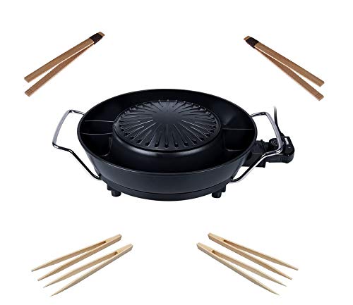 Korea Grill mit Zubehör 1800W multifunktionales koreanisches Grill-Set Hot Pot Feuertopf Tischgrill Tristar von bick.shop