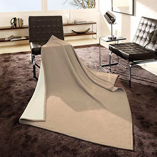 biederlack Wohndecke UNO Cotton Salbei, 150x220 cm von biederlack