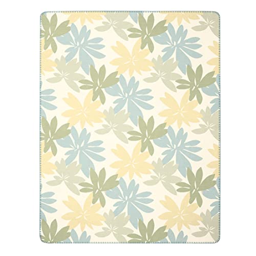 Herrmann Biederlack Wohndecke Plumeria Blue - (778222) von biederlack